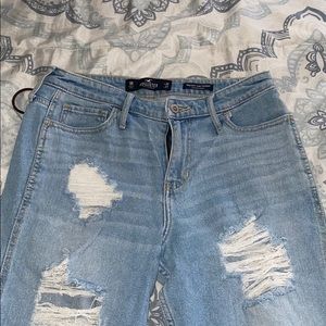 Size 29 high rise slim straight jeans